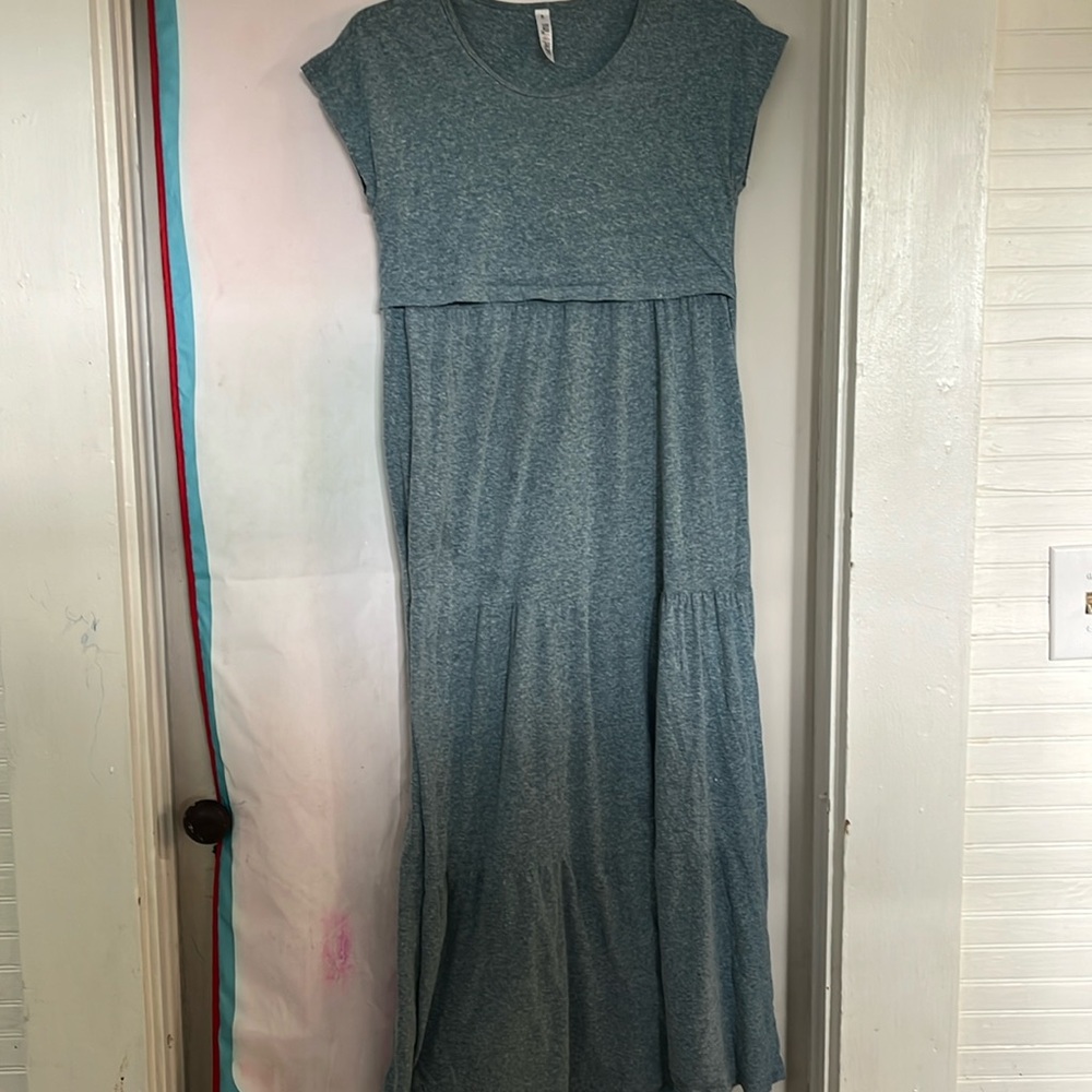 Latched Mama Tiered Nursing Dress
